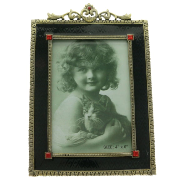 Mi Amore Picture-Frame Green/Bronze-Tone