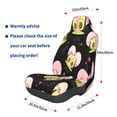 thumbnail image 3 of Wukai Avocado Lovers Full Set Car Seat Covers with Soft Padding Universal Auto Front Seats Protector and Cushion Mat, 3 of 5