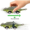 thumbnail image 3 of Dsseng Dinosaur Toy Pull Back Cars, 6 Pack Dino Toys for 3 Year Old Boys and Toddlers, Boy Toys Age 3,4,5 and Up, Pull Back Toy Cars, Dinosaur Games for Christmas Birthday Party Gifts, 3 of 6