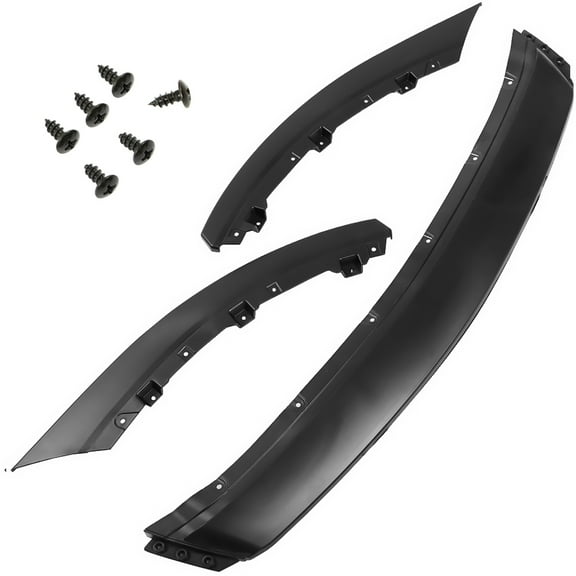 LABLT Front Lower Bumper Lip Black Spoiler Body Kit Fit for 2013-2014 Ford Mustang