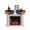 Blue Orange, variant on Beige Chef Gourmet Fireplace Mantel Scarf Cover 60"Wx17"L,Fireplace Mantel Shelf Top Runner,Black White Plaid Kitchen Cook Mantle Dresser Scarves Table Runner for Holiday Party Living Room Decor