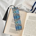 thumbnail image 4 of Kdxio Christmas Tree Print Metal Tassel Bookmarks,Perfect Gift for Art Lovers and Bookworms Metal Bookmarks for Women, 4 of 8