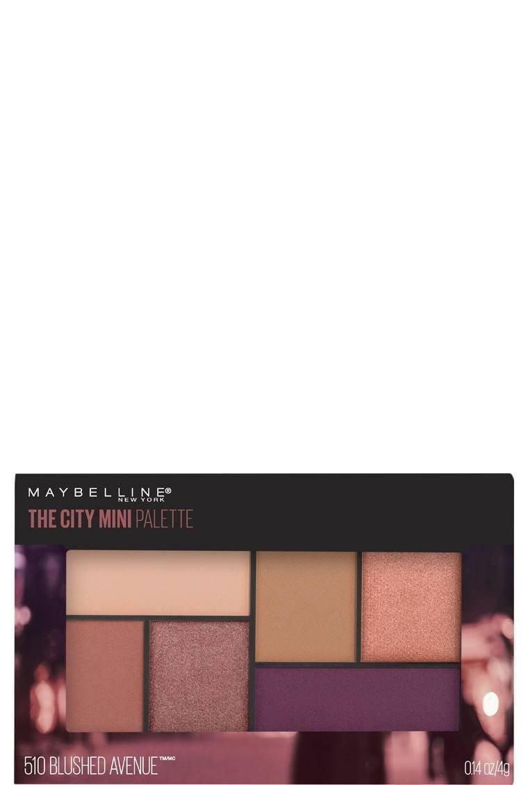 Maybelline New York The City Mini  Eye Shadow  Palette, Blushed Avenue, 7.4 G, 7.4  GR