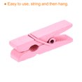 thumbnail image 4 of Foto Clips 35x7x10mm Abrazadera Soporte con 32.8 Pies Cuerda para Colgar Imagen Papel Rosa 1 Juego, 4 of 6