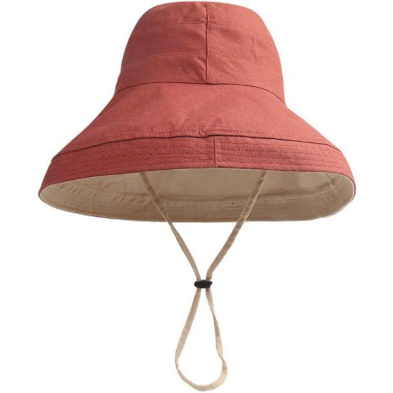 Beer holy Petitioner Fymall Women Fashion All-match Wide Brim Double Side Bucket Hat Sun Hat -  Walmart.com