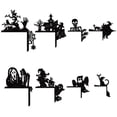 thumbnail image 1 of Del Marco La Puerta 8 Uds. Letrero Esquina Halloween Decorativo para El Y Oficina, 1 of 9