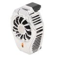 thumbnail image 1 of Mobile Phone Radiator, Fast Cooling Phone Semiconductor Radiator  For Live Streaming For Game Lover Silver, 1 of 8