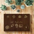 thumbnail image 6 of Log Color Tequila Shot Glasses Serving Tray Wooden Glass Holder with Salt Rim Shot Glasses Board for Bar Restaurant Party Family Gathering 7.87x11.81 Inch Mixed Color, 6 of 9