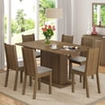 thumbnail image 2 of Juego de Comedor Madesa Megan Mesa y 6 Sillas Marrón/Sintético Beige, 2 of 10