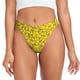 thumbnail image 1 of Fotbe Ducky Cartoon Animal Yellow Tanga Sin Costuras para Mujer con Estampado – Panties Invisibles, Transpirables y Cómodos para Uso Diario-X-Large, 1 of 6