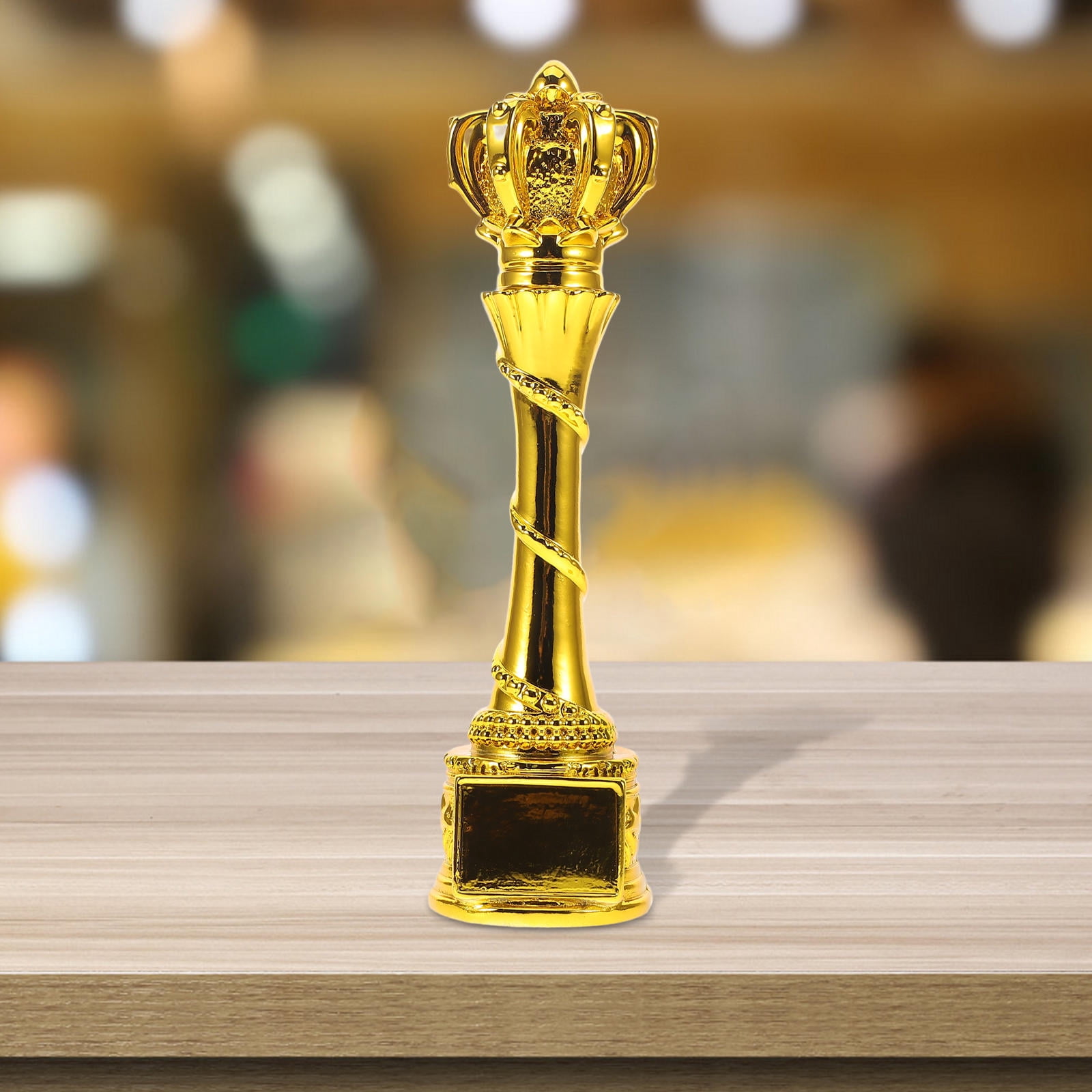 Masteelf  Resin Trophy Winner Competition Indoor Decor Football Golden