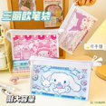 thumbnail image 2 of ⊕ Bolsa De Lápices Sanrio Kuromi Melody Cinnamoroll De Gran Capacidad De Una Sola Capa De Doble Cara Multifunción Bolso De Cosméticos Para Niña Regalo, 2 of 4