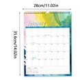 thumbnail image 6 of FIAOIRN 2025 Wall Calendar,18-Month Calendar for July 2024 - December 2025, Desk/Wall Calendar for Home Office Room Decoration,New Year and Christmas Presents, 6 of 8