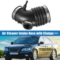 thumbnail image 2 of Manguera de admisión de filtro de aire con abrazaderas de repuesto para Kia Optima 2000-2005 negro No.2813937101, 2 of 7