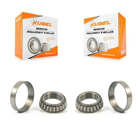 Kugel Front Inner Wheel Bearing Race Pair for Car Ford F-150 E-150 Econoline Jaguar F-250 XJS F-100 Club Wagon XJ6 XJ12 BMW E-100 733i 735i Vanden Plas 633CSi Pinto Mercury Granada Monarch K70-101321