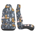 thumbnail image 5 of Haiem Llama and Cactus Printed Car Seat Covers Set of 2, Universal Fit Car Seat Covers,Protective Seat Covers,Comfortable Car Seat Covers, Easy Installation Seat Covers, 5 of 9