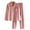 Red, variant on Pajamas Sets for Women 2Pc Long Sleeve St Long Sleeve Pajamas for Women Button Down Loungewear Set with Pockets