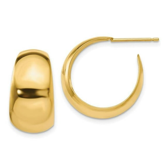 Primal Gold 14K Yellow Gold Small Hoop Earrings