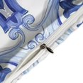 thumbnail image 4 of HAHDAXIA Baroque Court Bedding Solid Comforter Set for All Seasons,3 Pieces(1 Comforter+2 Pillowcases),Soft Microfiber Bedding Set Twin(86"x70"), 4 of 7