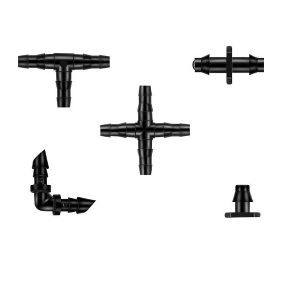 EGNMCR Irrigation accessory kit with barbed connector for 1/4 inch water hose Irrigation a ccessories