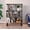 Stone-patterned Gray, variant on LEYAOYAO 10 Cube Storage Bookcase, Modern 3-Tier Wooden Storage Organizer Open Bookshelf with Legs for Living Room, Bedroom, Home Office, Grey White