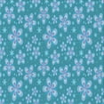 thumbnail image 1 of Ahgly Company Machine Washable Indoor Square Transitional Blue Ivy Blue Area Rugs, 5' Square, 1 of 7