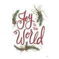 thumbnail image 2 of House Fenway 15x18 White Modern Wood Framed Museum Art Print Titled - Joy to the World, 2 of 4