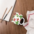 thumbnail image 4 of Yiaed Strawberry Print Ceramics Coffee,Large Handle Design,Extra Large Tea and Coffee Cup for Office and Home Mugs, 4 of 6
