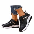 thumbnail image 3 of KANG Fashionable Sneakers With Lace Up Design And Platform For Comfortable Sporty Style Black 41, 3 of 9