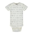 thumbnail image 4 of Gerber Baby Boy or Girl Gender Neutral Short Sleeves Onesies Bodysuits, 8-Pack, Sizes Newborn -12M, 4 of 13