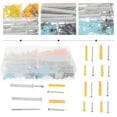 thumbnail image 3 of UPOUART 1ensemble Ancrages et Vis Kit Couleurs Assorties pour Cloison Sèche Rénovation Maison et Menuiserie, 3 of 6