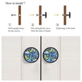 thumbnail image 4 of 4 Pcs Dinosaur Knobs for Kitchen Cabinet Cupboard Dresser Bookcase Drawer Pulls Handles Round Home Decor, 4 of 5