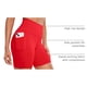 thumbnail image 4 of Shorts CRZ YOGA Mujer Cintura Alta 15 cm con Bolsillos Rojo L, 4 of 4