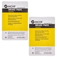 thumbnail image 2 of Niche Front Brake Pad Set for Yamaha YZF R3 Organic Motorcycle 2 Pack 519-KPA2588D, 2 of 5