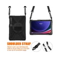 thumbnail image 3 of Teknet Funda de uso rudo para Samsung Galaxy Tab S10+ plus, de 12.4 " case resistente a caidas con correa, 3 of 5