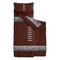 thumbnail image 2 of Brown Silver Football Pattern Toddler Nap Mats for Kids Preschool,Sleeping Mat Bag or Kids,Toddler Sleeping Bag,Toddler Nap Mat or Daycare, 2 of 6