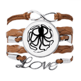 thumbnail image 1 of Pulsera de Cuero Negro Unbranded Pulpo Negro, 1 of 3