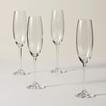 thumbnail image 3 of Lenox Tuscany Classics 4pc Toasting Flute Set, 2.3 LB, Clear, 3 of 4
