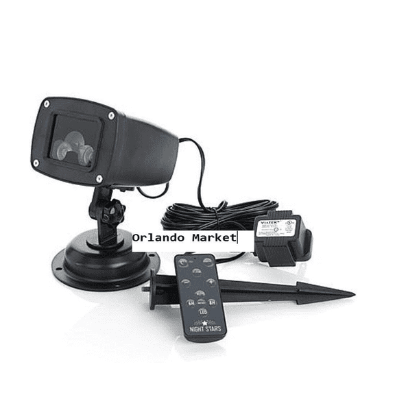 Improvement Indoor/Outdoor Laser Light with 16color LED Floodlight