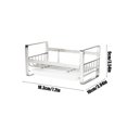 thumbnail image 2 of zanvin Kitchen Storage Rack Can Be Wall Hanging Dishcloth Storage Sponge Water Filter Rack Rag Rack, Kitchen Organizer, 2 of 6