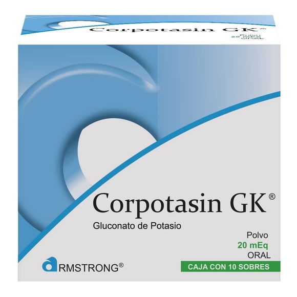 Corpotasin GK polvo en sobres 10 pzas