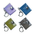 thumbnail image 5 of 5Pcs Miniature Notepads With Keyring Tiny PVC Notebook Small Memobook Keychain Refillable Journal For Backpacks Charm, 5 of 10