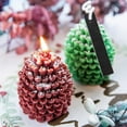 thumbnail image 4 of Christmas Pinecone Silicone Candle Molds 3D Pine Cone Soap Mold Resin Concrete Mould DIY Craft Supplies for Xmas Theme Candle Making Aromatherapy Fondant Chocolate Home Decor, 4 of 5