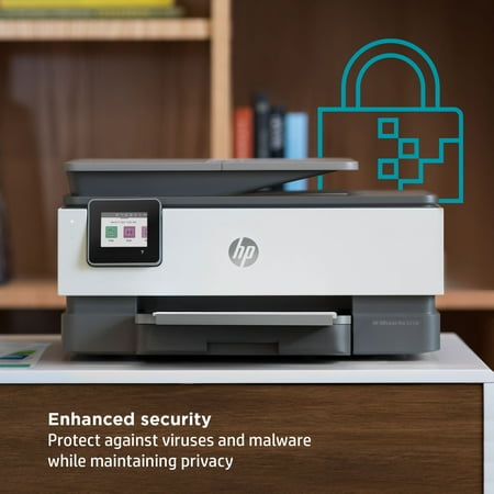 HP - OfficeJet Pro 8034e Wireless All-In-One Inkjet Printer with 12 months of Instant Ink Included with HP+ - White