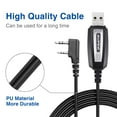 thumbnail image 3 of USB Programming Cable for Baofeng UV-5R UV-82 UV-S9 BF888S BF-F8HP Ham Two Way Radio Walkie Talkie Transceiver, 3 of 6