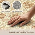 thumbnail image 6 of ODIKA 4'x6' Boho Distressed Trailing Vintage Vine Motif Botanical Orange Flowing Dynamic Washable Area Rug None Pet Friendly, Non-Shedding for Bedroom, Reading Nook, 6 of 7