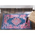 thumbnail image 6 of Nourison Passion Persian Blue 1'10" x 2'10" Area Rug, (2x2), 6 of 7
