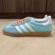 thumbnail image 1 of Ad-id-as Gazelle Indoor Preloved Blue Gum White Sneakers (HQ9017) Sz 11, 1 of 5