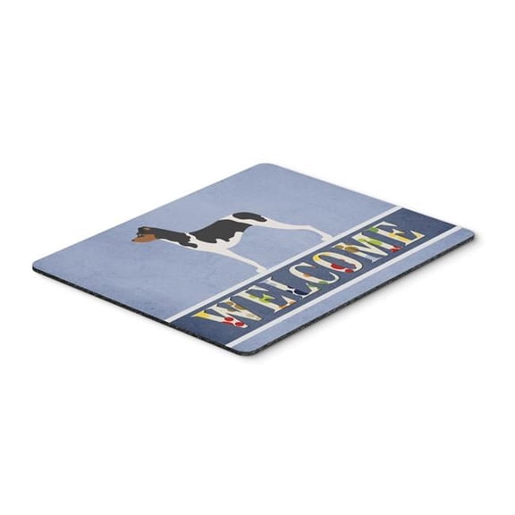 Carolines Treasures  Brazilian Terrier Welcome Mouse Pad - Hot Pad Or Trivet