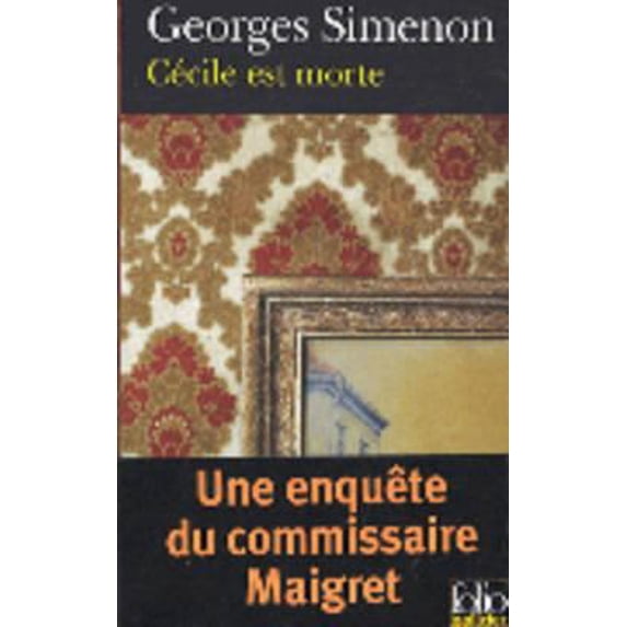 Pre-Owned Cecile Est Morte (Paperback) 2070399575 9782070399574